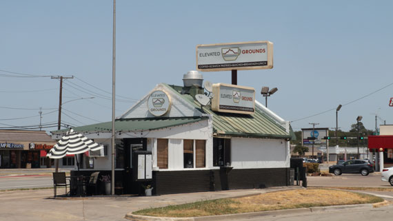 landscape photo of elevated grounds 