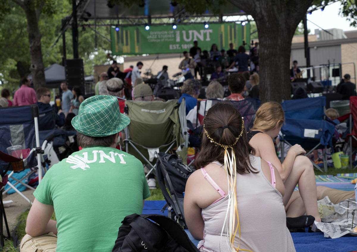 Audience View from Jazzfest