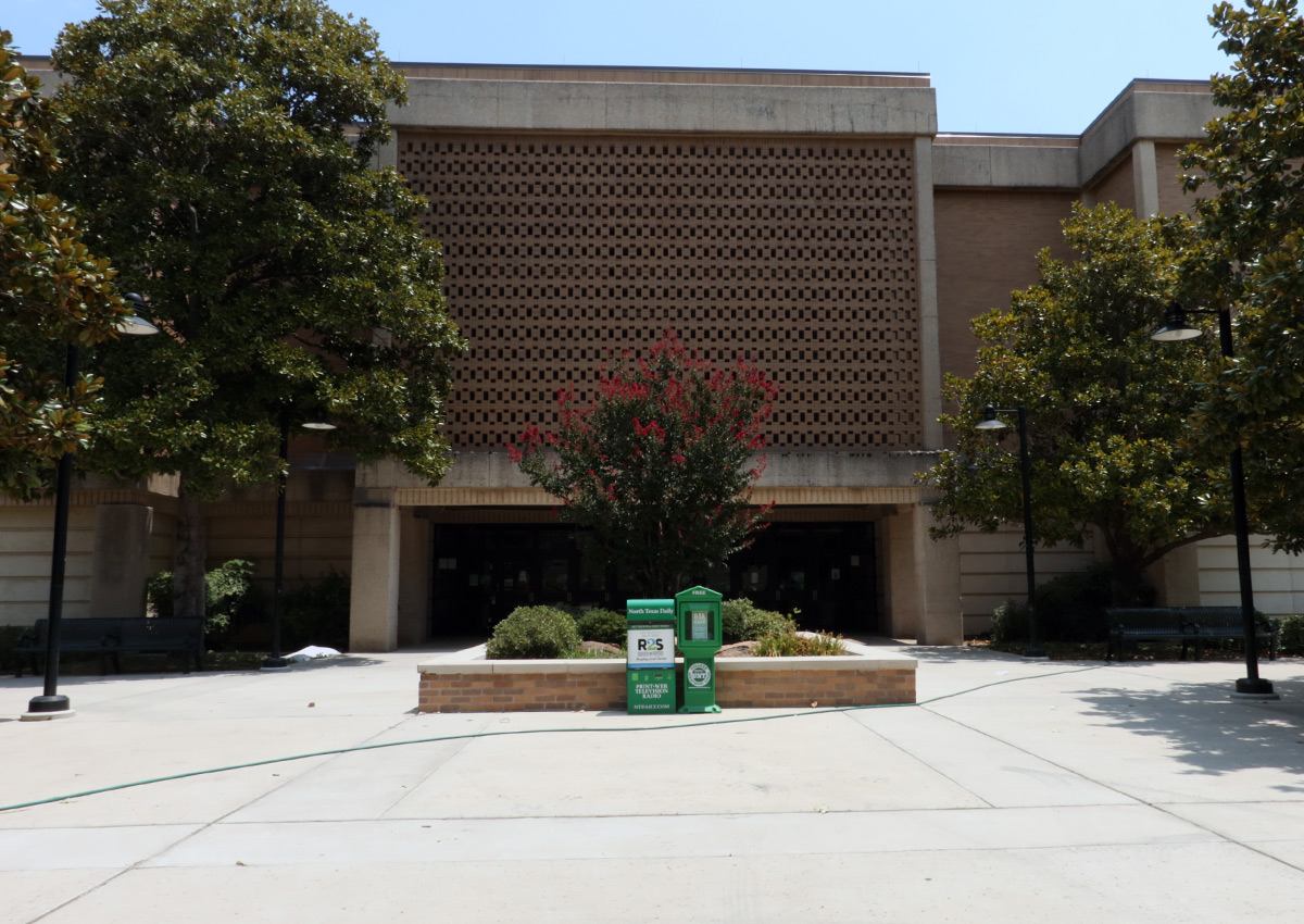 exterior view of wooten hall